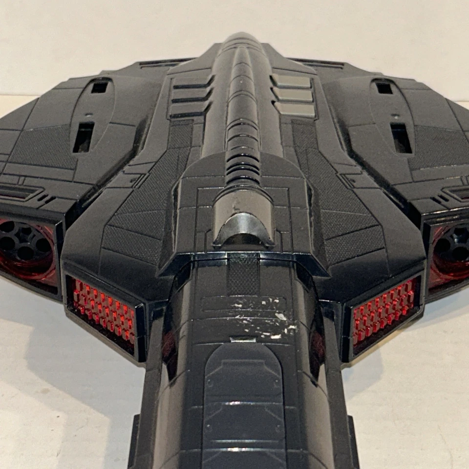 De colección Hasbro 2008 GI Joe Cobra Night Raven Jet Incompleto Funciona Foto 3 de 4