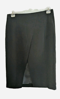 Vivance Collection Damen Rock, Bleistiftrock mit Schlitz, Größe 42 NEU