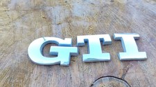 Vw Golf Gti Emblem Logo Badge Nameplate Mk6 2010 2011 13 14 Oem 947