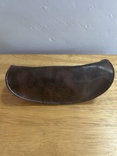 Fossil Sunglasses Eyeglasses Glasses Case Brown Soft Lining Magnetic Closure