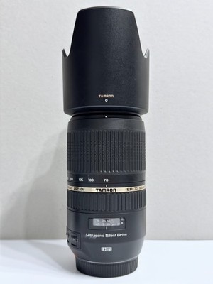Tamron SP 70-300 Di USD VC Bildstabilisiert für Canon EOS Teleobjektiv Sport