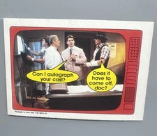 1985 O-Pee-Chee WWF Series 2 #62 Vince McMahon Bob Orton  Rookie Card Ex -Mt