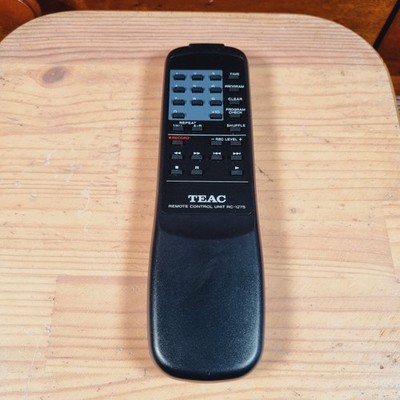 Original Original-Zubehör-Hersteller Teac Audio Fernbedienung RC-1275 in voll funktionsfähigem Zustand 