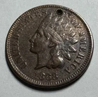 1868 Indian Head Cent Penny