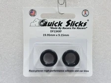 QuickSlicks DF134XF Silicone Tires for NSR, Slot.it 1/32 Slot Car Part