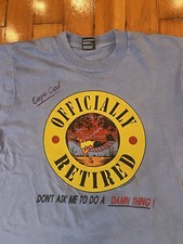 Cape Cod Single Stitch T Shirt Vintage Made In USA Sz M/L 90s Fruit Of A Loom