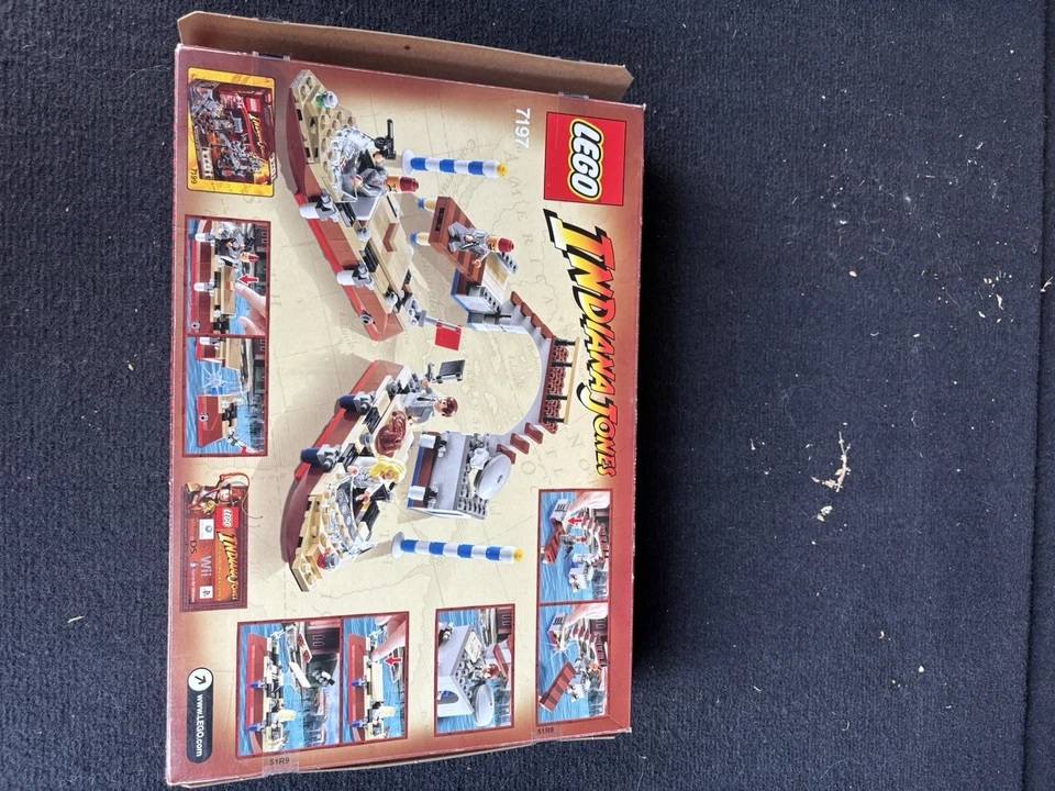 LEGO Indiana Jones: погоня за венецианским каналом (7197) новый в поврежденной коробке - Изображение 2 из 4