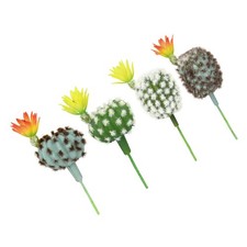  4 Pcs Piante Artificiali Del Deserto Di Cactus Finte Artificiale Succulente