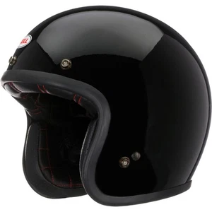 Bell Custom 500 DLX Open-Face Motorcycle Helmet Gloss Black