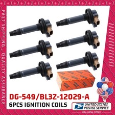 Uf646 Bl3z12029b Set Of 6 Ignition Coils For 2015-2017 Ford Expedition 3.5l V6