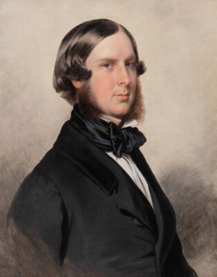 Franz Xaver Winterhalter Prince Edward Of Saxe Weimar Canvas Print 16 x 20