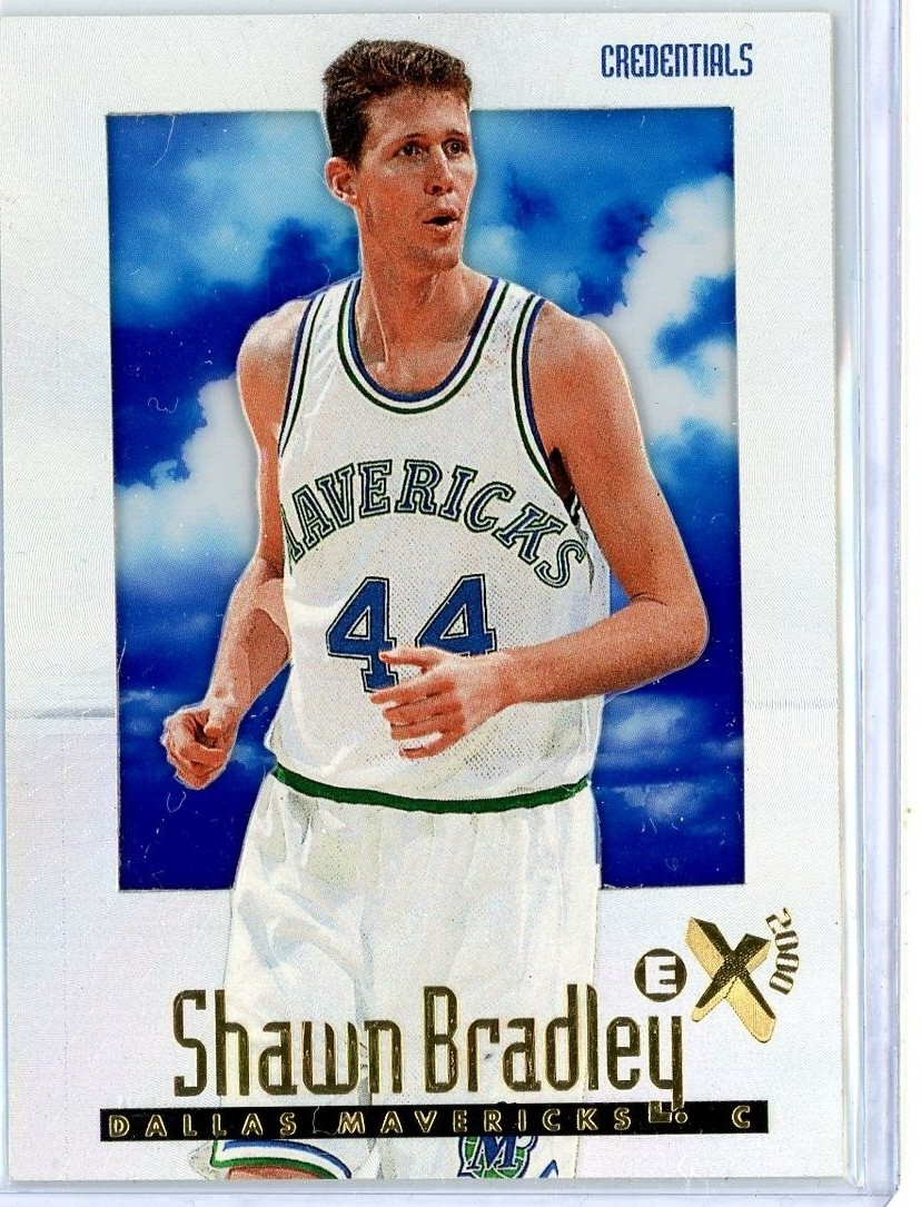 1996-97 Skybox EX 2000 Essential Credentials #14 Shawn Bradley No 494 of 499