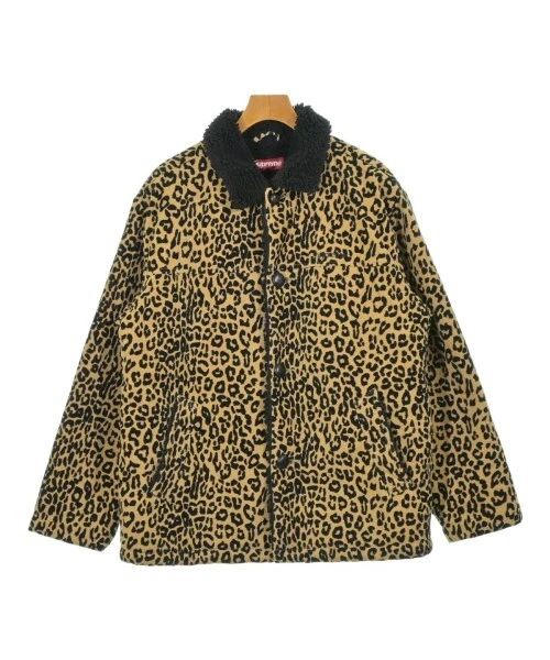 Manteaux Supreme (Autre) BeigexNoir (Motif Léopard) M 2200557800032