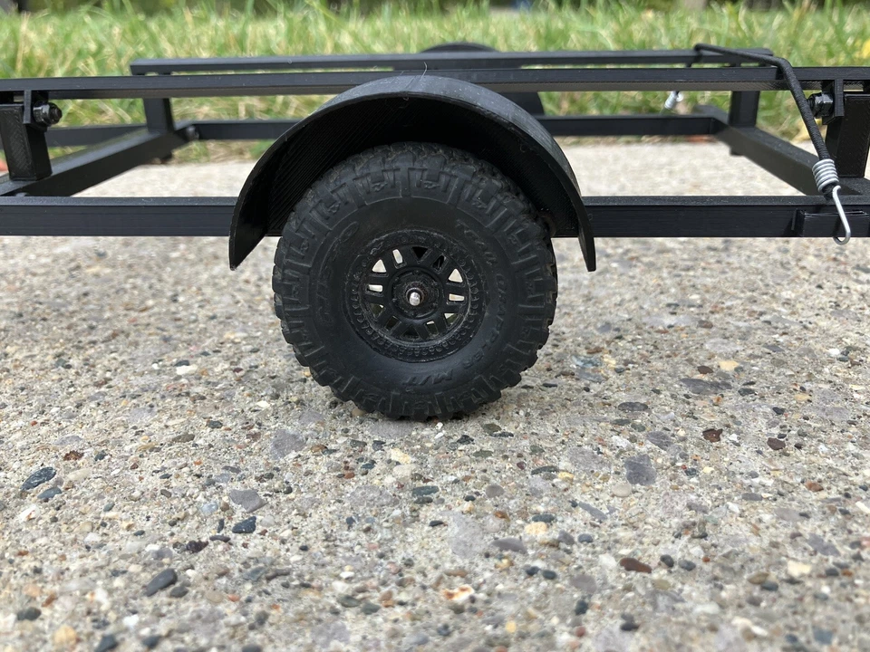 3D Printed RC Boat Trailer For Proboat Recoil 2 18” - Black - Free Shipping! - Image 4 of 4