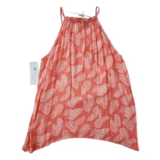 New Collective Concepts Women's Size SP Krissa Keyhole Halter Blouse Top (A5)