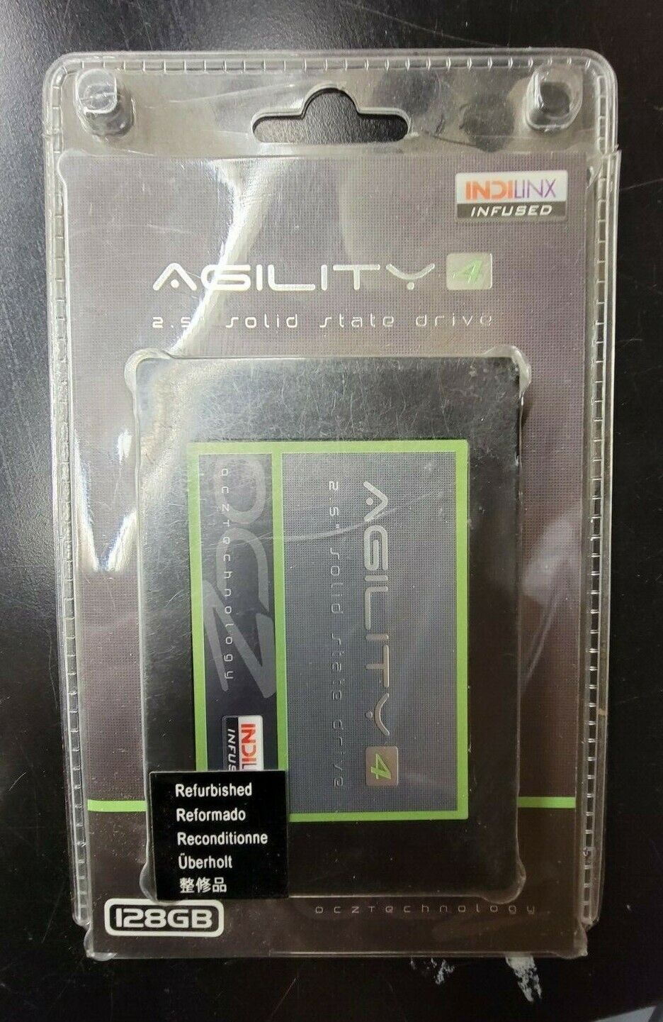 Manuf. Refurbished OCZ Technology 128GB Agility 4 Series SATA III SSD 2.5 Sealed