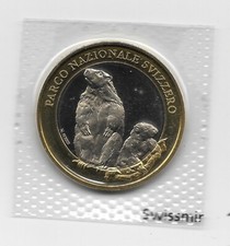 Moneta Svizzera 10 franchi anno 2010 - Murmeltier -  fior di conio/sottovuoto