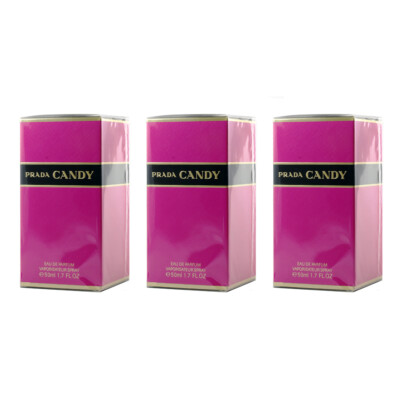 Prada Candy EDP - Eau de Parfum 50ml - 3x