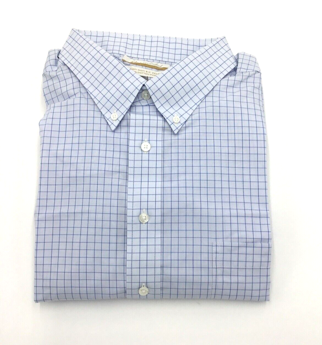 Gold Label Roundtree & Yorke Men's Long Sleeve Dress Shirts, Blue, Size-19-36/37 | eBay Gold Label Roundtree & Yorke Men's Long Sleeve Dress Shirts, Blue, Size-19-36/37 | eBay