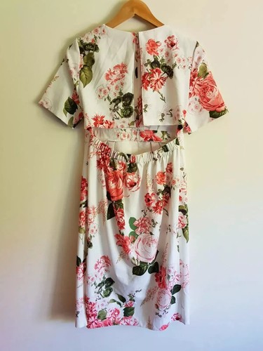 Asos maternity Size 10 short sleeve floral dress - Picture 3 of 4