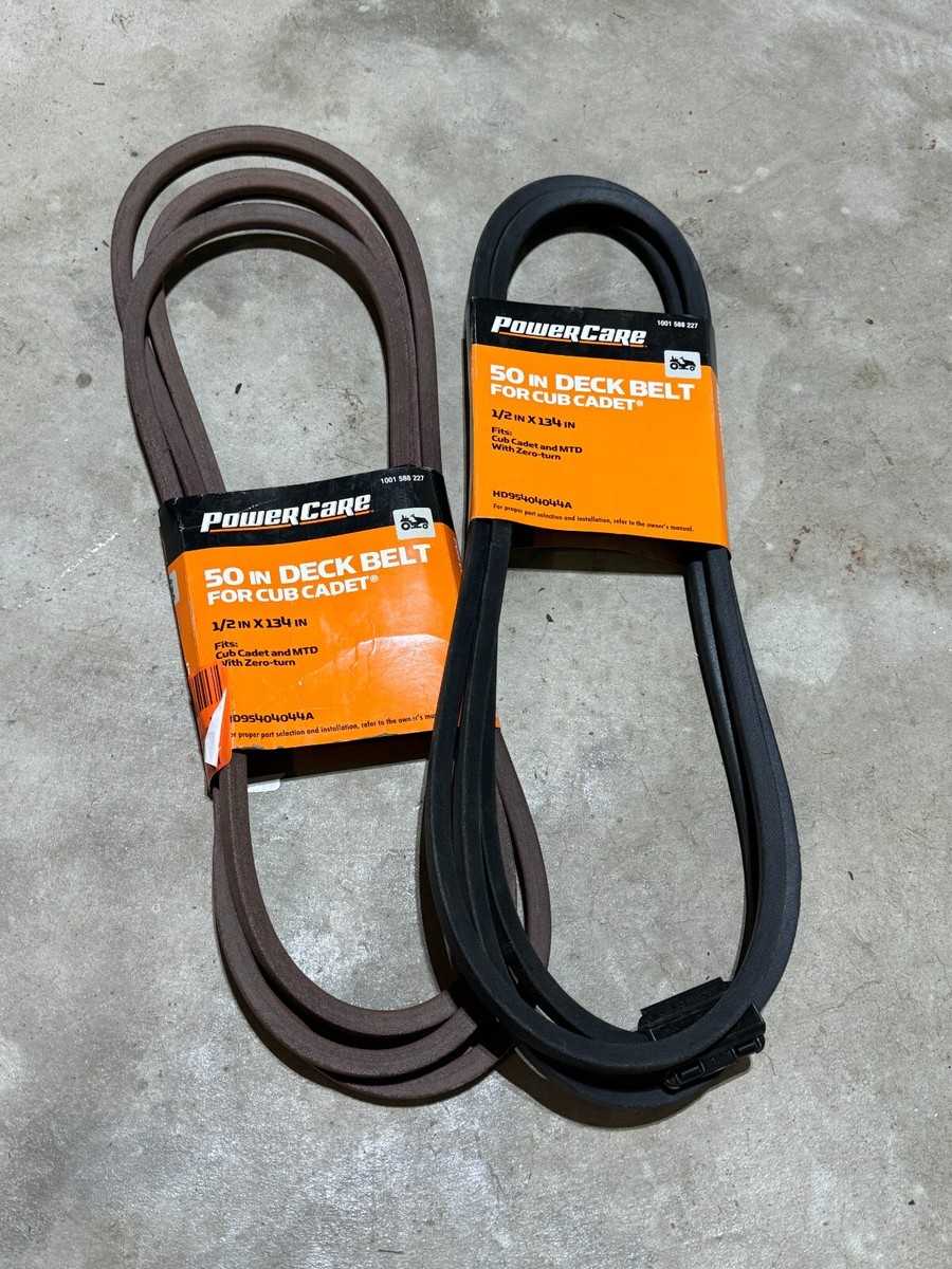 Y ⚡️ Sunbelt 1/2-in x 134-in Deck Belt, for 50-in Zero-turn