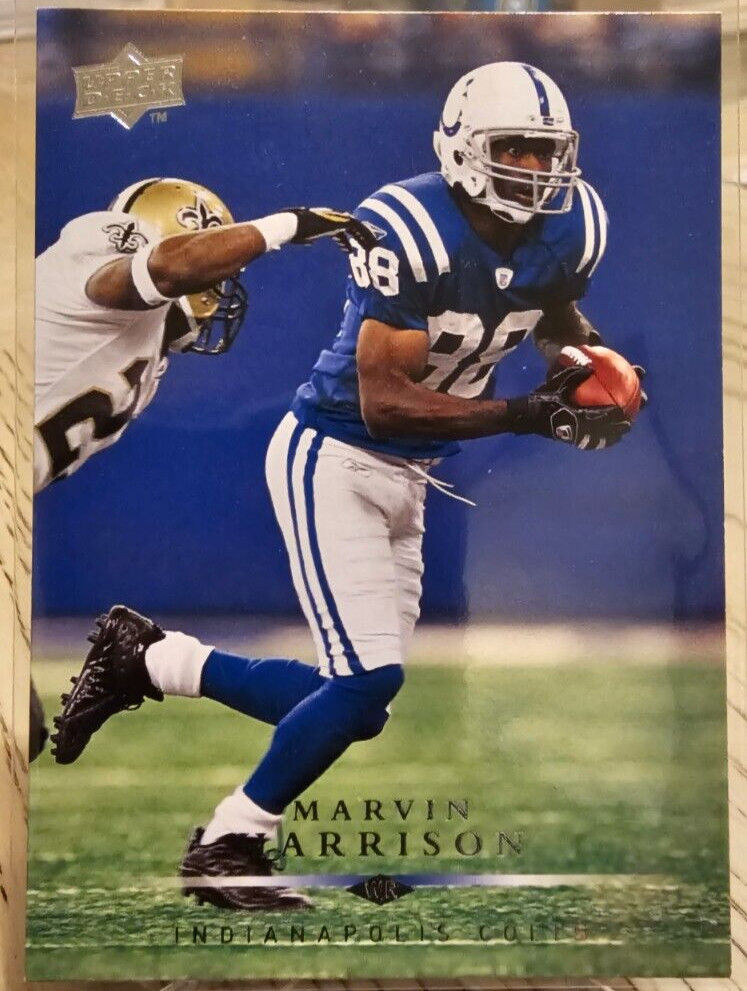 2008 Upper Deck Marvin Harrison #81 Indianapolis Colts