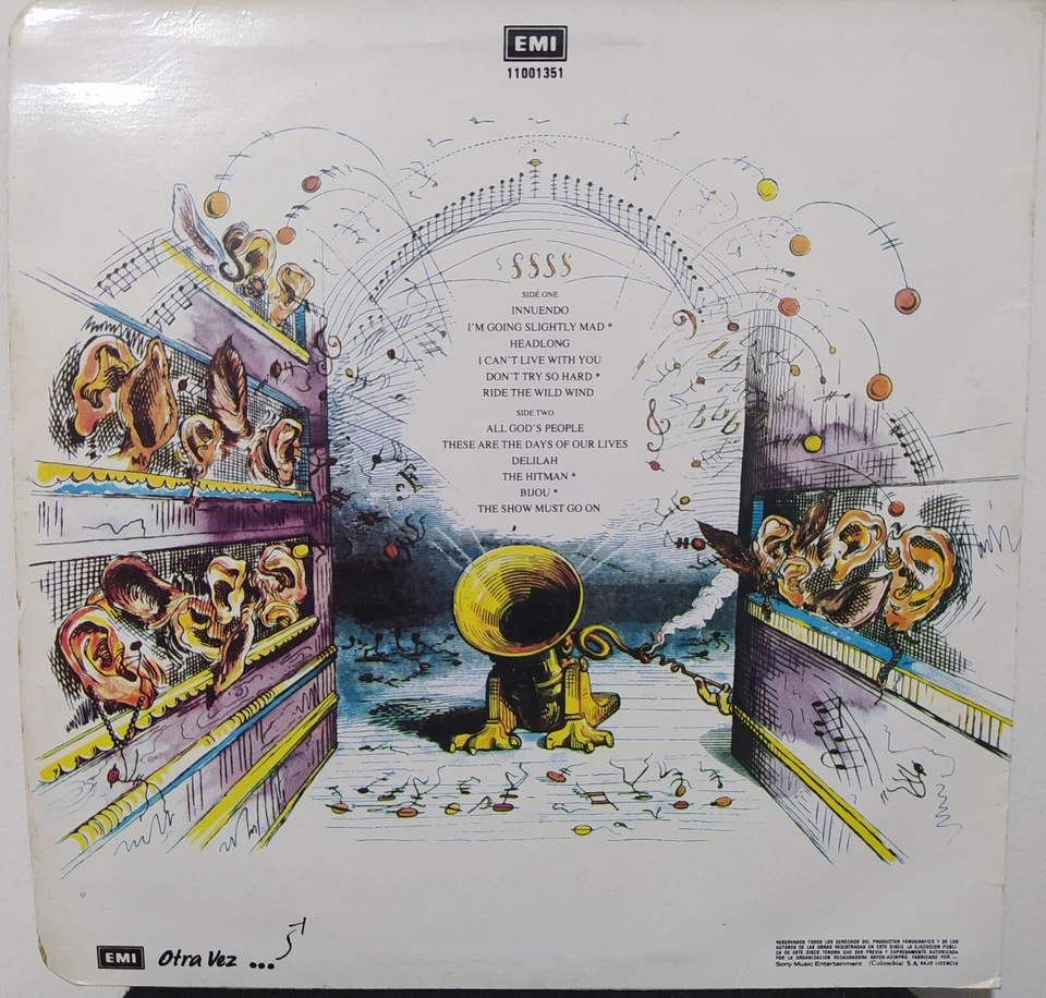 Queen - Innuendo , Rare Vínyl Ex Condicion Rock 🔥 Foto 2 de 3