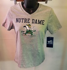 Boy's Gray NCAA Univ. of Notre Dame Shirt size L 10/12-Team Athletics