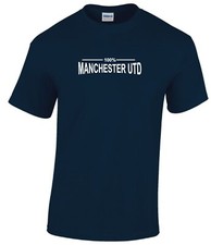 100% Manchester Utd Football  T shirt
