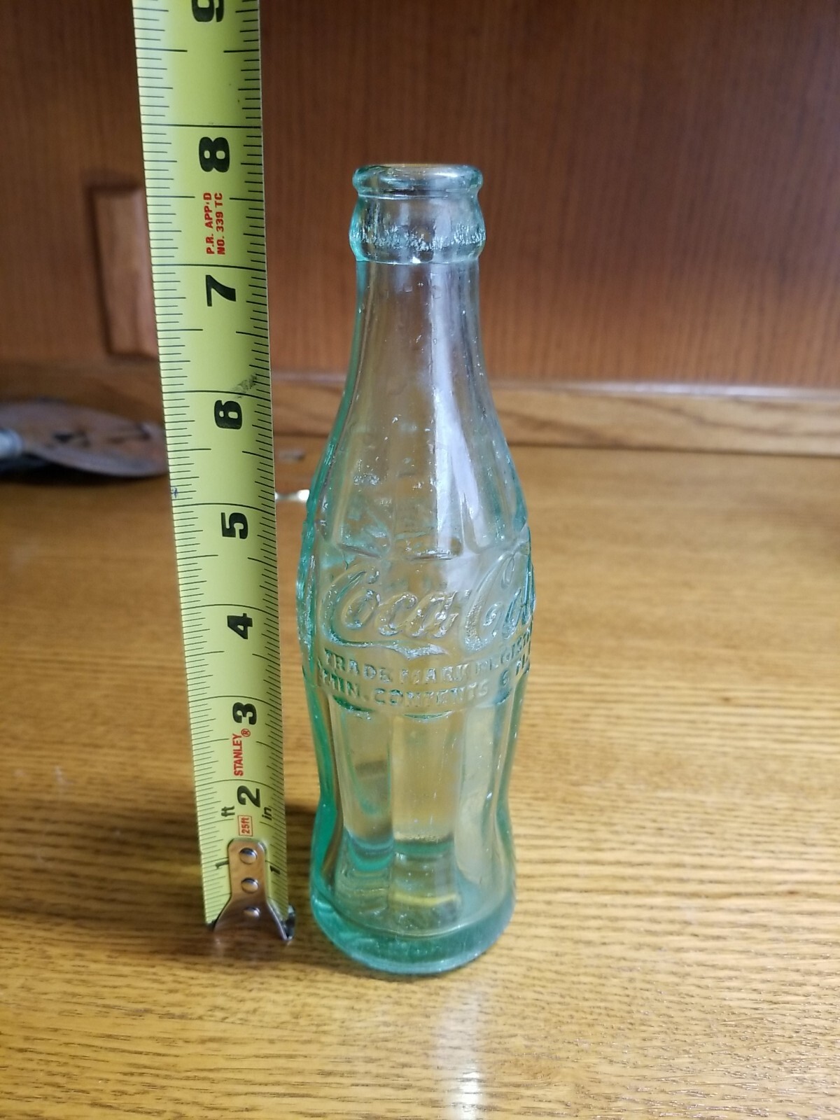 Vintage ROCHESTER MINN MN Coca Cola Coke 6 oz Bottle Hobble Skirt PAT D