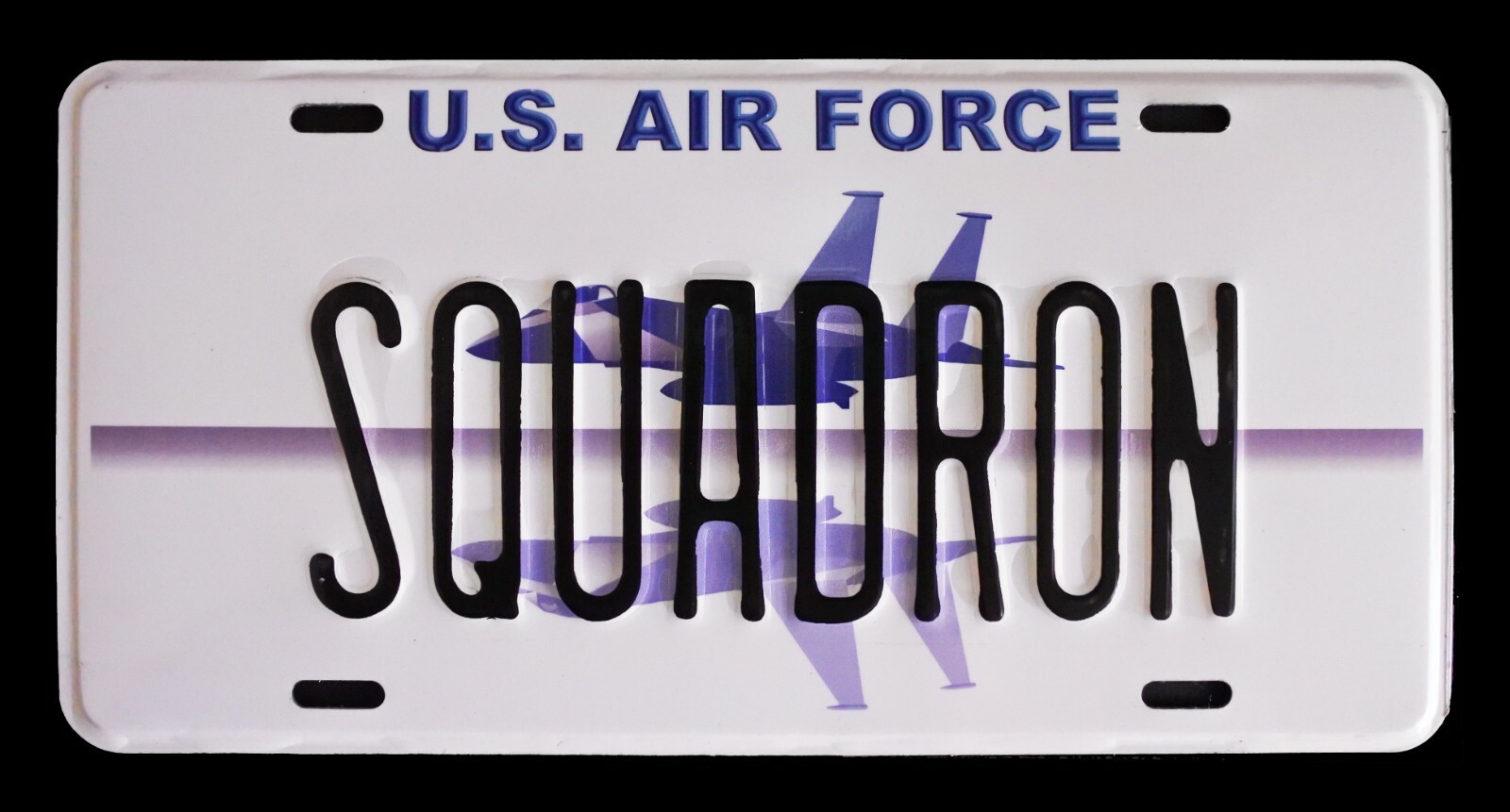 USAF AUTO FRONT NOVELTY LICENSE PLATE 