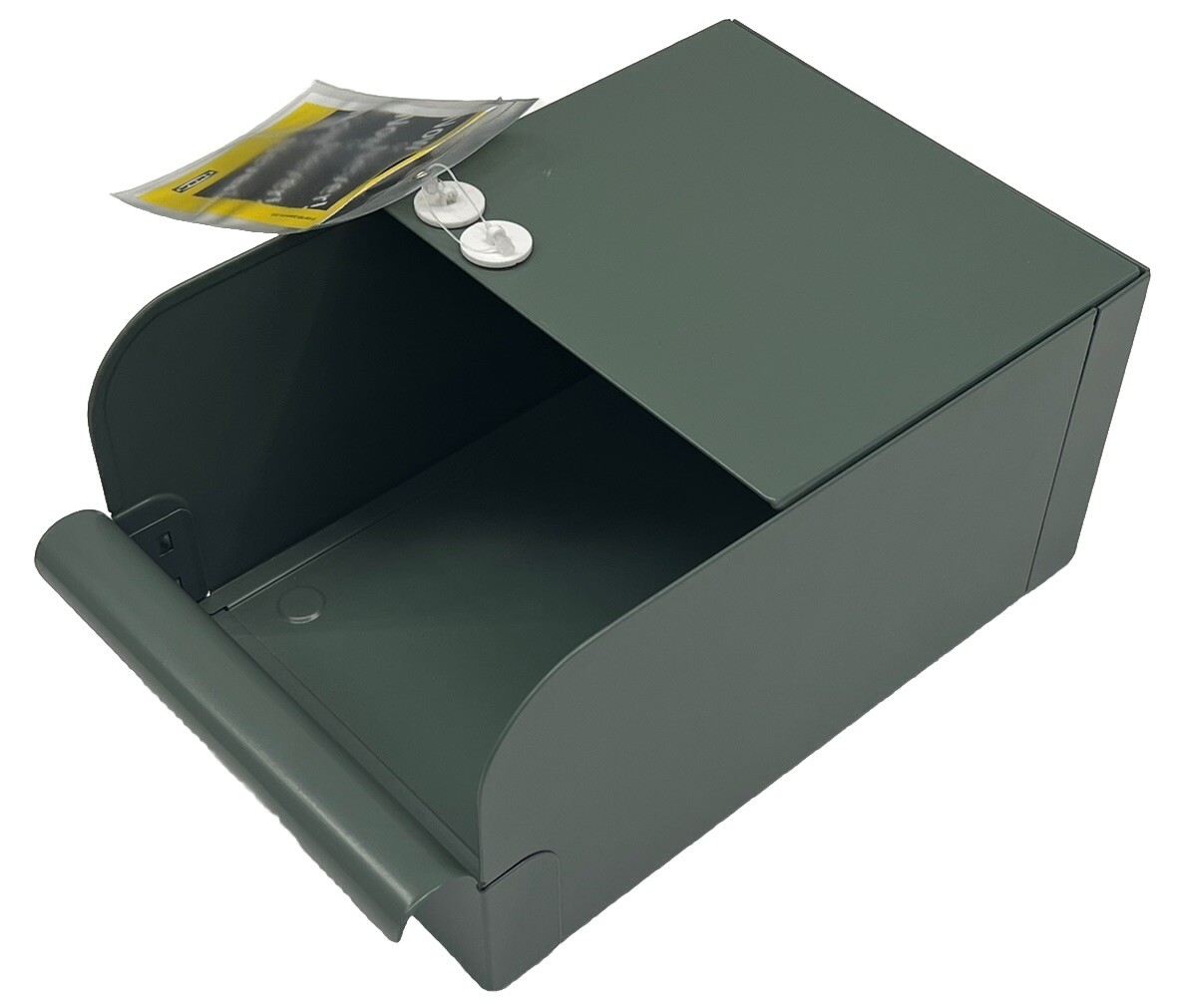 IKEA REJSA Storage Box Metal Bin Gray/Green 7 IKEA REJSA Storage Box Metal Bin Gray/Green 7