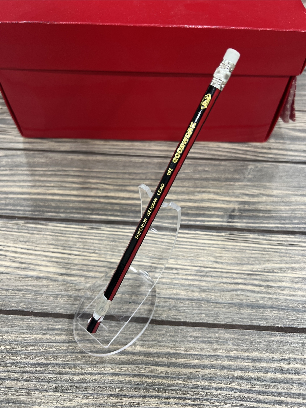 Superior German Lead Goodwork No 2 - 101 Red Black Stripe