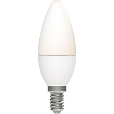 LED Kerze Leuchtmittel Glühbirne Lampe E14 4.5W neutralweiß Opal  C35