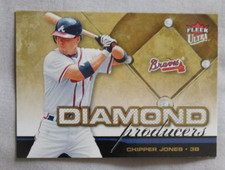 2006 Ultra Diamond Producers #DP2 Chipper Jones Atlanta Braves Baseball Card