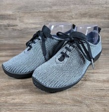 Arcopedico LS Titanium Lace Knit Upper Comfort Vegan Sneaker Womans Sz 36 US 5.5