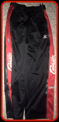 CLEVELAND CAVALIERS NBA ZIPWAY SHOOTING PANTS ZIP OFF ADULT SMALL NEW WITH TAGS