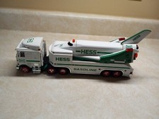 1999 Hess Toy Truck With Space Shuttle and Satellite -untested