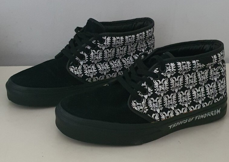 FW07 Supreme Vans Neighborhood Chukka 2007 black trainers UK EU