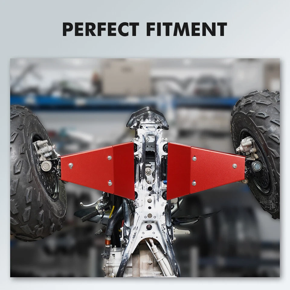 For Yamaha Raptor 700 YFM700 Front A-Arm Guards Skid Plate Protection 2006-2026 - Image 2 of 4