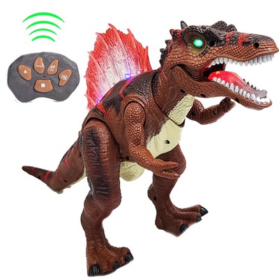 Battery Operate Remote Control Robort Dinosaur Toy With Sound and Light Kid  Gift 8903825547243|