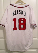 RYAN KLESKO Autographed & Inscribed Jersey JSA COA Atlanta Braves