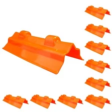 10 Pack 4" x 12" Plastic Corner Edge Protector For Flatbed Tow Truck Trailer