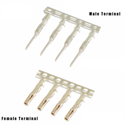 Dupont Jumper Wire Cable Housing Crimp Terminal Connector Male Female Pin 2.54mm