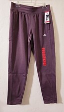 NWT adidas Women  s Relaxed Fit Tapered Legs Fleece Pant Size M