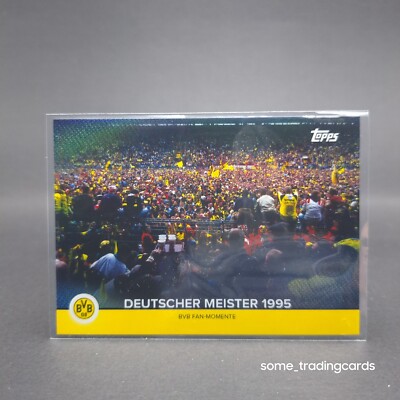 Topps Borussia Dortmund Official Team 2021/22 B09-1 Deutscher Meister 1995 - /50