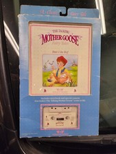 TALKING MOTHER GOOSE BOOK/TAPE PETER  THE WOLF WORLDS OF WONDER NEW IN BOX