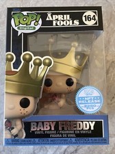 IN HAND!! Funko POP! Digital April Fools Baby Freddy Royalty #164 W/ Protector