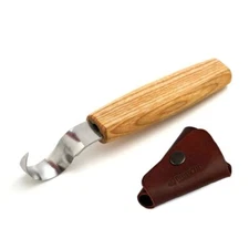 BeaverCraft Spoon Carving Knife 25 mm with leather sheath SK1S