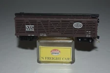 N Scale Model Power New York Central 40' Single Door Stock Car 4702 C49143